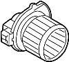 Image of Fan. Blower. Motor. (Rear). HVAC Blower Motor. image for your 2008 Mazda 5   