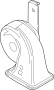 Image of Horn image for your Mazda