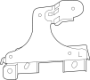 Image of Blind Spot Detection System Warning Sensor Bracket image for your 2021 Mazda 6   