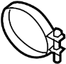 Image of Engine Air Duct Clamp (Upper) image for your Mazda