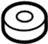 Image of Engine Air Intake Hose Grommet image for your Mazda Mazda 6