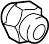 View Wheel Lug Nut Full-Sized Product Image