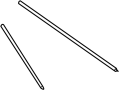 Image of Windshield Wiper Blade Refill (Front) image for your 2012 Mazda CX-7 2.5L Duratec A/T AWD Touring Sport Utility 