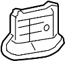 Image of Dashboard Panel Bracket (Lower) image for your 2014 Mazda 2   
