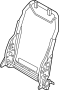 Image of Seat Back Frame (Front) image for your 2014 Mazda MX-5 Miata   