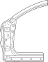 Image of Body A-Pillar (Front) image for your 2005 Mazda Tribute   