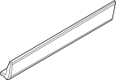 Image of Door Molding (Right, Lower) image for your 2022 Mazda MX-5 Miata   