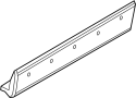View Door Molding (Right, Rear, Lower) Full-Sized Product Image 1 of 2