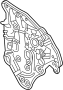 Image of Door Panel Carrier image for your 2020 Mazda CX-9   