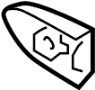 Image of Exterior Door Handle Cover image for your Mazda