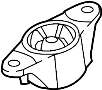 Image of Suspension Shock Absorber Mount (Upper) image for your 1986 Mazda 323   