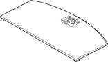 Image of Spare Tire Compartment Cover image for your 2020 Mazda 3 2.5L SKYACTIV M/T FWD Premium Hatchback 
