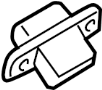 Image of Liftgate Latch Release Switch image for your Mazda CX-9