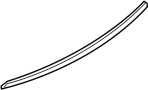 Image of Bumper Trim (Rear) image for your 2023 Mazda CX-9  Touring Sport Utility 