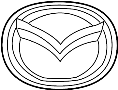 Image of Grille Emblem image for your 2018 Mazda MX-5 Miata   