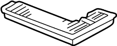 Image of Engine Air Filter image for your 1993 Mazda MX-6   