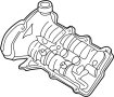 Image of Engine Valve Cover (Left) image for your 1992 Mazda B2200  Base Standard Cab Pickup Fleetside 