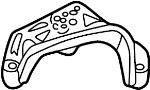 View Bracket. Mount. Engine. (Rear) Full-Sized Product Image 1 of 2