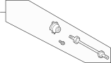 Image of CV Intermediate Shaft image for your 2015 Mazda CX-9   