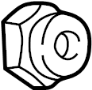 Image of Steering Wheel Nut image for your Mazda