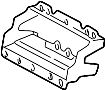 Image of Instrument Panel Air Bag Bracket image for your 2000 Mazda Millenia   