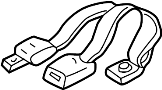 Image of Seat Belt (Left) image for your Mazda