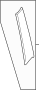 Image of Body B-Pillar Molding (Front) image for your 1998 Mazda Millenia  L Sedan 