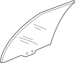 Image of Door Glass (Left) image for your 2021 Mazda 6   
