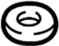 Image of Gasket. Trim. Garnish. Corner. Filler. image for your 1998 Mazda Millenia   