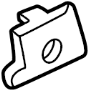 Image of Door Window Belt Weatherstrip Clip image for your 1998 Mazda Millenia   