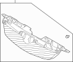 Image of Grille (Upper) image for your 2000 Mazda Protege