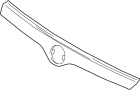 Image of Grille Molding (Front, Upper, Lower). Grille Molding. Air. image for your 2000 Mazda Protege