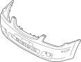 Image of Bumper Cover (Front, Upper) image for your 2010 Mazda 6  S Sedan 