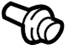 Image of Clip. Shield. Cover. Retainer. (Rear, Upper). A Clip which attaches. image for your Mazda