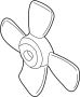View Engine Cooling Fan Blade Full-Sized Product Image