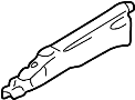 View Fender Rail (Left, Upper) Full-Sized Product Image 1 of 2