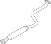 Image of Exhaust Pipe image for your 2009 Mazda MX-5 Miata  SV Convertible 