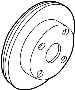 Image of Disc Brake Rotor image for your 2008 Mazda 6 2.3L M/T i Hatchback 