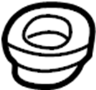 Image of Suspension Strut Bearing (Front) image for your 2019 Mazda CX-5  Sport Sport Utility 