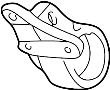 Image of CV Axle Shaft Carrier Bearing Bracket image for your 2015 Mazda CX-9   