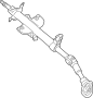 Image of Steering Column image for your 1996 Mazda MPV 3.0L V6 A/T 4WD LX Standard Passenger Van 