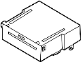 Image of Radio Control Unit image for your 2004 Mazda B4000   