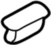 Image of Roof Molding Cap image for your 2015 Mazda CX-9