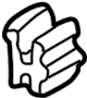 View Roof Molding Cap Full-Sized Product Image 1 of 2