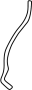 Image of Sunroof Drain Hose (Front) image for your 2023 Mazda 3 2.5L SKYACTIV A/T AWD Premium Hatchback 