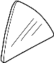 Image of Vent Window Assembly image for your 2001 Mazda Protege  DX Sedan 