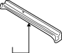 Image of Floor Pan Crossmember (Rear) image for your 2019 Mazda MX-5 Miata   