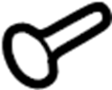 View Fastener. Absorber. Bumper. Retainer. Filler.  Full-Sized Product Image