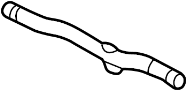 View Pipe. Passenger. Coolant. Bypass. Engine.  Full-Sized Product Image
