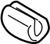 View Water. Pump. Seal. Engine. Rubber. (Lower) Full-Sized Product Image 1 of 2
